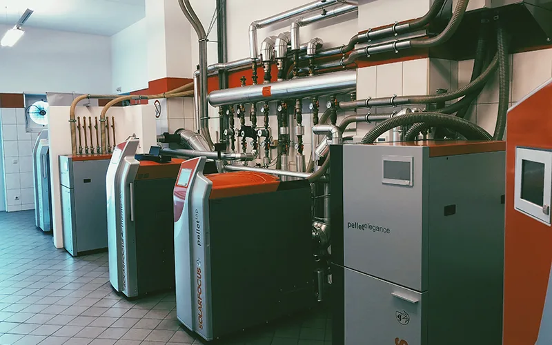 granulu apkures katls Solarfocus